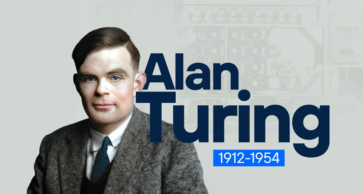 Alan Turing Portrait